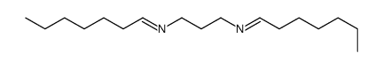 N-[3-(heptylideneamino)propyl]heptan-1-imine结构式