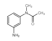N-(3-氨基苯基)-N-甲基乙酰胺结构式