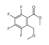 methyl 2,3,4,5-tetrafluoro-6-(methoxymethyl)benzoate Structure