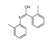 2-iodo-N-(2-methylphenyl)benzamide Structure