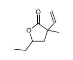 3-ethenyl-5-ethyl-3-methyloxolan-2-one Structure