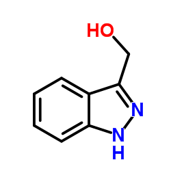 1H-Indazol-3-ylmethanol Structure