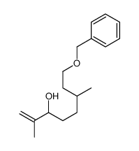 2,6-dimethyl-8-phenylmethoxyoct-1-en-3-ol Structure