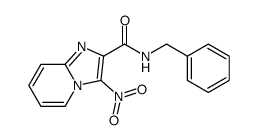 N-benzyl-3-nitroimidazo[1,2-a]pyridine-2-carboxamide结构式