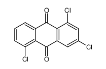 1,3,5-trichloro-anthraquinone结构式