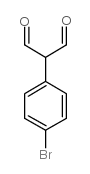 (4-溴苯基)丙二醛结构式