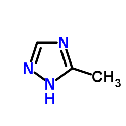 3-甲基-1H-1,2,4-三氮唑结构式