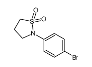 2-(4-Bromophenyl)isothiazolidine 1,1-dioxide结构式