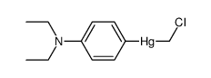 NN-diethyl-4-chloromethylmercurioaniline Structure