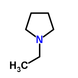 1-乙基吡咯烷结构式