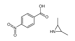 2,3-dimethylaziridine,4-nitrobenzoic acid Structure