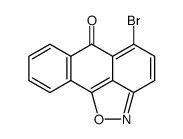 5-bromo-6-oxo-6H-anthra[1,9-cd]isoxazole Structure