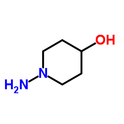1-Amino-4-piperidinol Structure