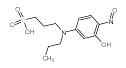 3-(3-羟基-4-亚硝基-N-丙基苯胺基)丙烷磺酸结构式