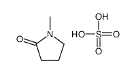1-methylpyrrolidin-2-one,sulfuric acid Structure