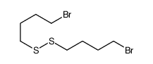 1-bromo-4-(4-bromobutyldisulfanyl)butane结构式
