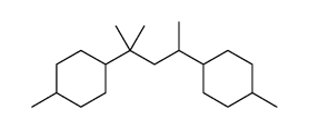 Cyclohexane, 1,1'-(1,1,3-trimethyl-1,3-propanediyl)bis[4-methyl Structure