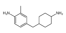 4-[(4-aminocyclohexyl)methyl]-o-toluidine结构式