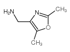 (2,5-二甲基-1,3-噁唑-4-基)甲胺结构式