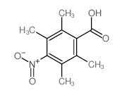 Benzoic acid,2,3,5,6-tetramethyl-4-nitro- Structure