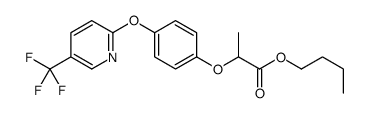 butyl 2-[4-[5-(trifluoromethyl)pyridin-2-yl]oxyphenoxy]propanoate Structure