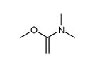 1-methoxy-N,N-dimethylethenamine结构式