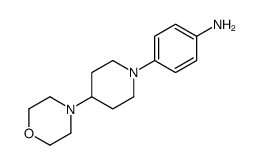 4-(4-吗啉哌啶-1-基)苯胺结构式