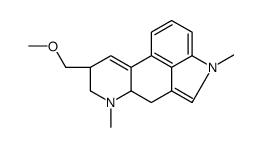 (8-beta)-9,10-Didehydro-1,6-dimethyl-8-(methoxymethyl)ergoline Structure