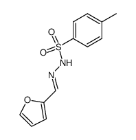 2-furaldehyde tosylhydrazone Structure