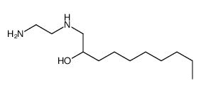 1-(2-aminoethylamino)decan-2-ol结构式