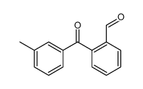 Benzaldehyde, 2-(3-methylbenzoyl)结构式