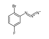 Benzene, 2-azido-1-bromo-4-fluoro structure