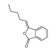 3-pentylidene-2-benzofuran-1-one Structure