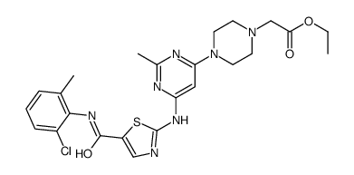 达沙替尼羧酸乙酯结构式