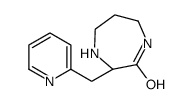 (3R)-3-(pyridin-2-ylmethyl)-1,4-diazepan-2-one Structure