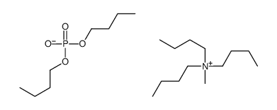Tributylmethylammonium dibutyl phosphate Structure