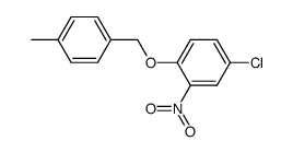 4-chloro-2-nitrophenyl 4-methylbenzylether Structure