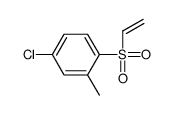 4-chloro-1-ethenylsulfonyl-2-methylbenzene结构式