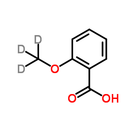 水杨酸甲醚-d3结构式