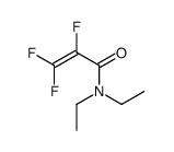 N,N-diethyl-2,3,3-trifluoroacrylamide结构式
