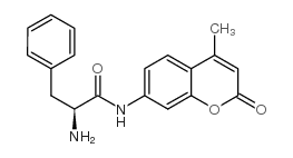 L-phe-7-氨基-4-甲基香豆素结构式