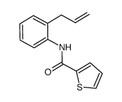 thiophene-2-carboxylic acid (2-allyl-phenyl)-amide Structure