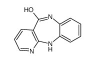 6,11-二氢吡啶并[3,2-c][1,5]苯二氮卓-5-酮结构式