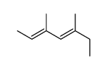 3,5-dimethylhepta-2,4-diene Structure