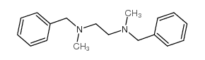 1,2-Ethanediamine,N1,N2-dimethyl-N1,N2-bis(phenylmethyl)- structure