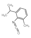 2-异丙基-6-甲基苯基异氰酸酯结构式
