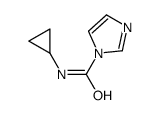 N-环丙基-1-咪唑甲酰胺结构式
