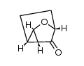 (1R,2S,5R,7S)-6-oxatricyclo[3.2.1.02,7]octan-8-one结构式