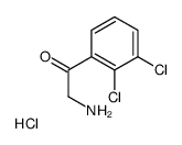 ETHANONE, 2-AMINO-1-(2,3-DICHLOROPHENYL)-, HYDROCHLORIDE picture