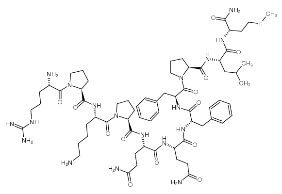 9-L-脯氨酸-物质P结构式